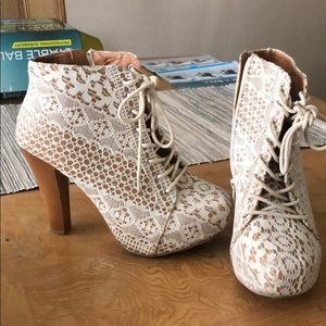 Lace Lolita Heels
